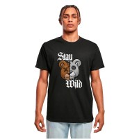 тениска,мъжки,тениски,дамски,тениски,mister,tee,stay,wild,short,sleeve,t,shirt,black,(black)