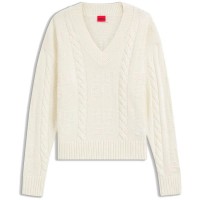 блуза,мъжки,пуловери,дамски,пуловери,hugo,sypres,10276330,sweater,beige,(open,white)