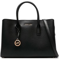 чанта,всички,чанти,michael,kors,ruthie,large,handbag,black,(black)
