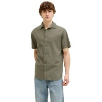 риза,с,къс,ръкав,дамски,ризи,мъжки,ризи,jack,&,jones,summer,linen,short,sleeve,shirt,green,(dusty,olive)