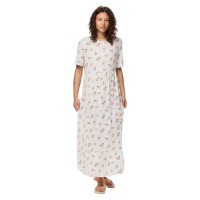 рокля,дамски,поли,и,рокли,pieces,evie,ankle,short,sleeve,long,dress,white,(bright,white,new,flower)