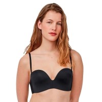 дамско,бельо,дамски,бикини,и,танкини,gisela,detachable,extreme,neckline,bra,black,(black)