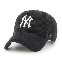 шапка,всички,шапки,47,mlb,new,york,yankees,mvp,thick,cord,cap,black,(black)