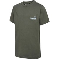тениска,мъжки,тениски,дамски,тениски,hummel,regular,graphic,short,sleeve,t,shirt,green,(castor,gray)
