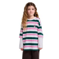 тениска,мъжки,тениски,дамски,тениски,hummel,silly,long,sleeve,t,shirt,multicolor,(blue,fog)