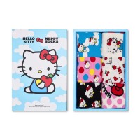 чорапи,мъжки,чорапи,дамски,чорапи,happy,socks,hello,kitty,gift,set,crew,socks,6,pairs,multicolor,(black)