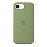 други,аксесоари,apple,silicone,iphone,17e,case,with,magsafe,green,(light,moss)