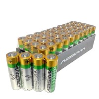 батерии,absima,mignon,premium,1.5v,lr06,aaa,alkaline,batteries,40,units,golden,(green,gold)