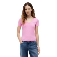 тениска,мъжки,тениски,дамски,тениски,tommy,jeans,dw0dw20458,short,sleeve,t,shirt,pink,(pink,daisy)