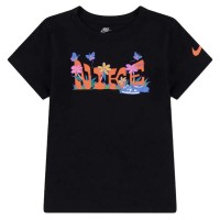 тениска,мъжки,тениски,дамски,тениски,nike,floral,short,sleeve,t,shirt,black,(black)