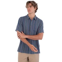риза,с,къс,ръкав,дамски,ризи,мъжки,ризи,hurley,oceanside,short,sleeve,shirt,blue,(monsoon)