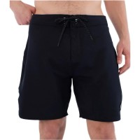 бански,гащета,мъжки,бански,костюми,hurley,phantom,o&o,solid,18´´,swimming,shorts,black,(black)