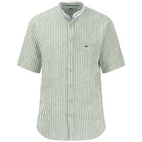 риза,с,дълъг,ръкав,дамски,ризи,мъжки,ризи,fynch,hatton,classic,linen,stripes,long,sleeve,shirt,green,(olive)