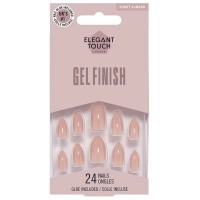 специфични,козметични,продукти,elegant,touch,glue,short,stiletto,blush,suede,artificial,nails,24,units