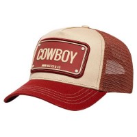 шапка,всички,шапки,john,hatter,&,co,rubber,cowboy,cap,red,(red,beige)