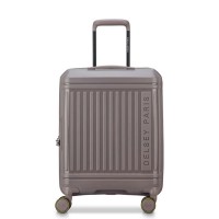 куфари,delsey,lutece,slim,expandable,55cm,34l,trolley,bag,brown,(brown)
