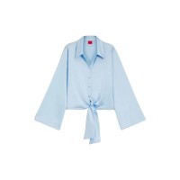 дамски,блузи,hugo,errika,10260682,red,long,sleeve,blouse,blue,(open,blue)