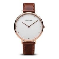 часовник,часовници,bering,14839,564,39mm,watch,refurbished,brown,(white,sapphire)
