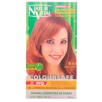 хигиена,коса,naturvital,coloursafe,nº6.43,hazelnut,150ml,permanent,dye,clear