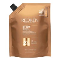 хигиена,коса,redken,all,soft,refill,500ml,shampoo,clear