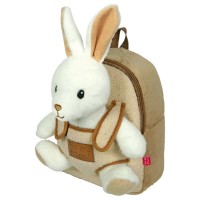 раница,раници,perletti,rabbit,27cm,backpack,beige,white,(pink,white)