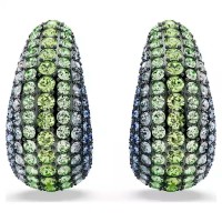 бижутерия,swarovski,5692111,earrings,green,(silver,green)