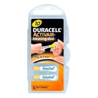 батерии,duracell,activair,da,10,zinc,air,batteries,6,units,clear,(multicolor)
