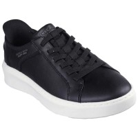 маратонки,мъжки,маратонки,дамски,маратонки,skechers,court,break,trainers,refurbished,black,(black,duraleather,mesh)