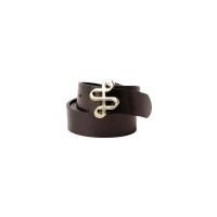колан,колани,salsa,jeans,logo,buckle,belt,brown,(dark,brown)