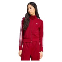 блуза,дамски,блузи,adidas,originals,firebird,classic,full,zip,sweatshirt,red,(team,victory,red,white)