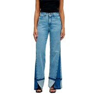 дънки,мъжки,панталони,дамски,панталони,salsa,jeans,faith,wide,leg,jeans,blue,(blue)