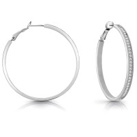 бижутерия,guess,color,my,day,jube02247,earrings,silver,(silver)