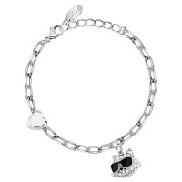 бижутерия,karl,lagerfeld,klayd16,bracelet,silver,(silver,white)