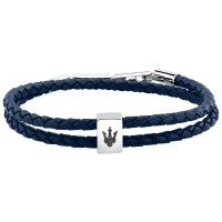 бижутерия,maserati,jm226ave46,bracelet,blue,(silver,blue,black)