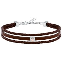 бижутерия,maserati,jm525ave33,bracelet,brown,(silver,rose,gold,brown)