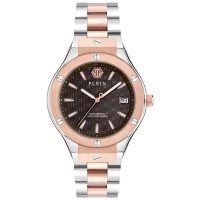 часовник,часовници,philipp,plein,plein,underdog,44mm,5atm,quartz,analogical,watch,brown,(rose,gold,brown,mineral)