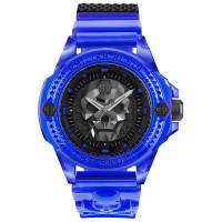 часовник,часовници,philipp,plein,the,skull,synthetic,44mm,5atm,quartz,analogical,watch,blue,(blue,black,mineral)