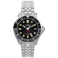 часовник,часовници,timex,deep,water,42mm,20atm,quartz,analogical,watch,silver,(silver,black,sapphire)