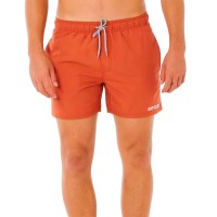 бански,гащета,мъжки,бански,костюми,rip,curl,streamline,offset,volley,swimming,shorts,orange,(baked,clay)