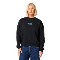 блуза,дамски,блузи,rip,curl,surf,staple,relaxed,crew,sweatshirt,black,(black)