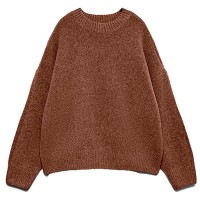 блуза,мъжки,пуловери,дамски,пуловери,vero,moda,boom,sweater,brown,(cocoa,brown,detail,melange)