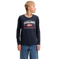 тениска,мъжки,тениски,дамски,тениски,jack,&,jones,logo,long,sleeve,t,shirt,blue,(navy,blazer)