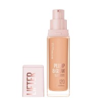 ексфолианти,maybelline,lifter,plump,&,glow,120,foundation,beige,(beige)
