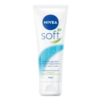 ексфолианти,nivea,soft,75,ml,face,cream,white,(white,blue)