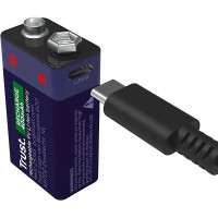 батерии,trust,6lr61,25745,rechargeable,battery,silver,(blue)