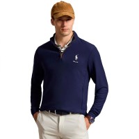 блуза,с,яка,мъжки,пуловери,polo,ralph,lauren,785b21537,half,zip,sweatshirt,blue,(refined,navy)