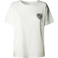 тениска,мъжки,тениски,дамски,тениски,pepe,jeans,benjamina,short,sleeve,t,shirt,white,(mousse,white)