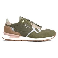 маратонки,мъжки,маратонки,дамски,маратонки,pepe,jeans,brit,city,trainers,green,(dusky,green)