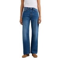 мъжки,панталони,дамски,панталони,pepe,jeans,lexa,straight,fit,high,waist,jeans,blue,(authentic,pepe,blue)