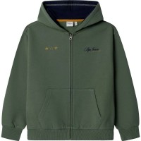 блуза,детски,блузи,pepe,jeans,tate,full,zip,sweatshirt,green,(pine,green)